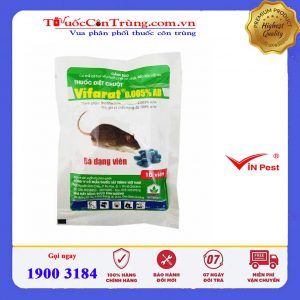 Thuốc diệt chuột  Vifarat 0.005% AB là  sản phẩm kiểm soát chuột