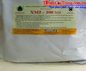 XM5 100 bột – chống mục mối mọt bảo vệ gỗ , tre , nứa