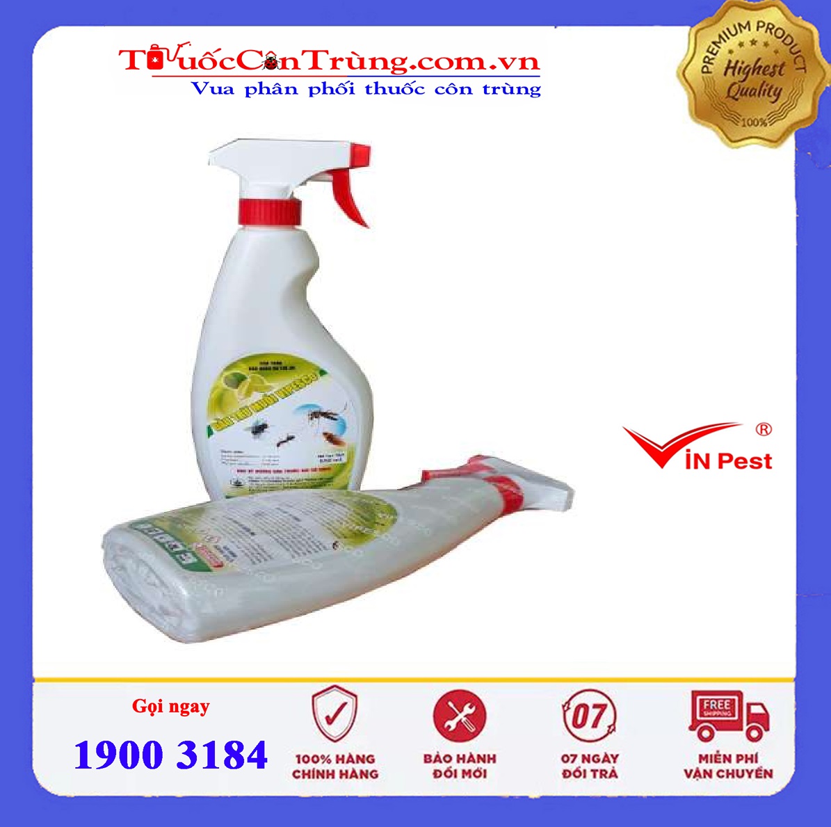 Bình xịt muỗi Vipesco