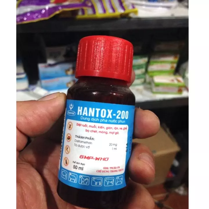 Hantox là một trong những loại thuốc trừ kiến được sản xuất tại công ty Hanvet.