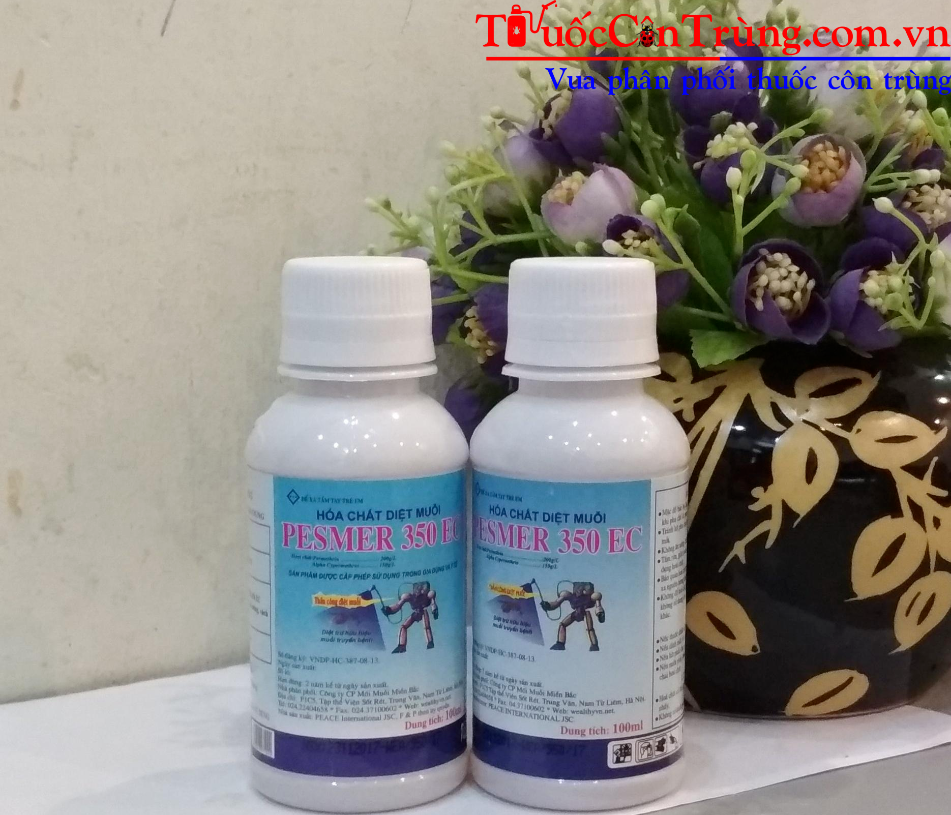Thuốc diệt muỗi hiệu quả nhập khẩu từ Anh Quốc Perthrin Anh UK 350EC Thuốc diệt muỗi hiệu quả nhập khẩu từ Anh Quốc Perthrin Anh UK 350EC