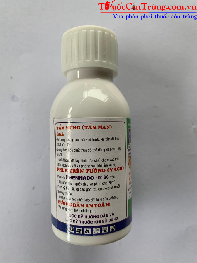Phennado 100SC - Hóa chất diệt côn trùng siêu hiệu quả Phennado 100SC - Hóa chất diệt côn trùng siêu hiệu quả