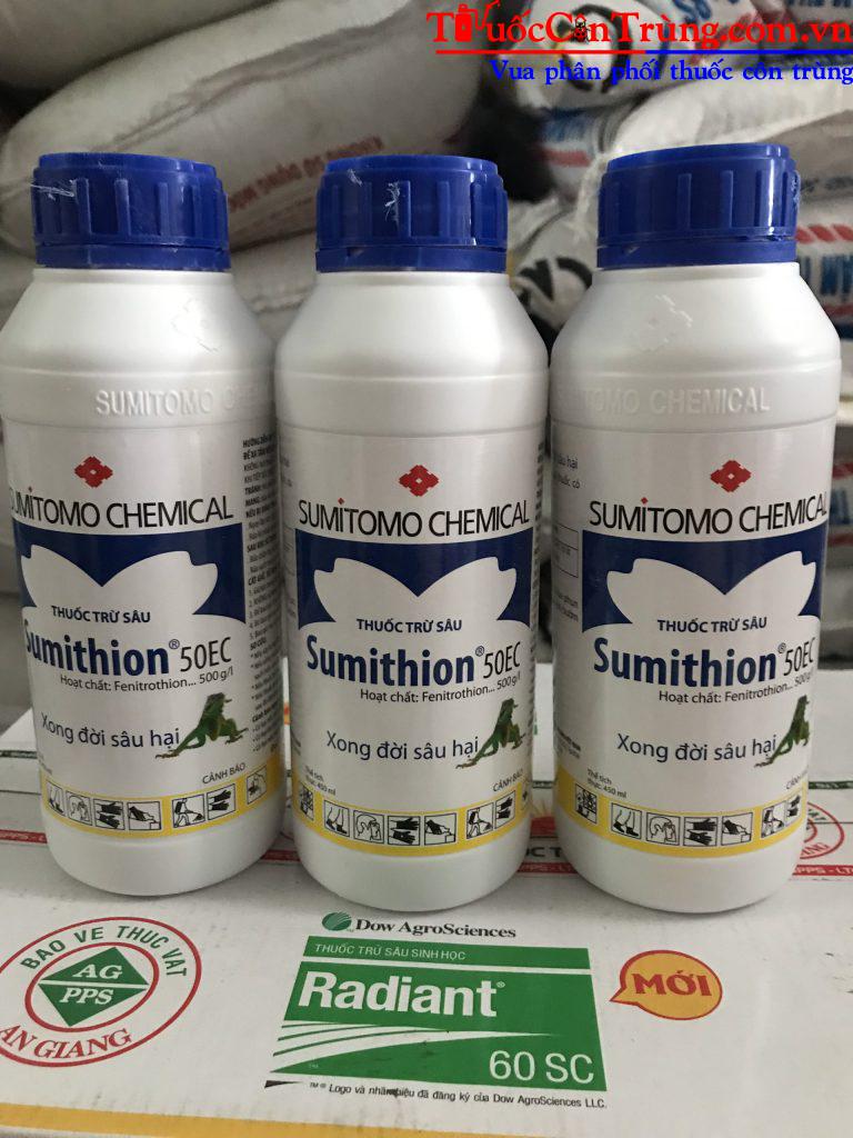 Sumithion 50EC – Thuốc chuyên trị rệp sáp, mọt đục quả, bọ xít thế hệ ...