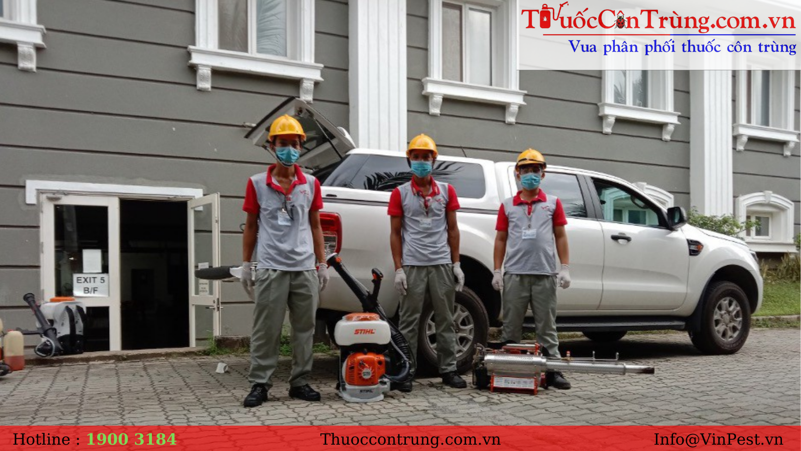 TOP 20 công ty dịch vụ diệt côn trùng uy tín nhất tại Hà Nội