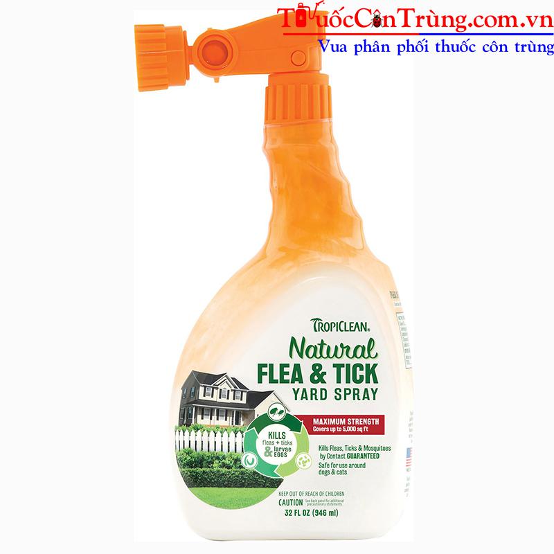 Thuốc trị bọ chét Tropiclean là loại thuốc mà trong thành phần không hề chứa các chất độc hại