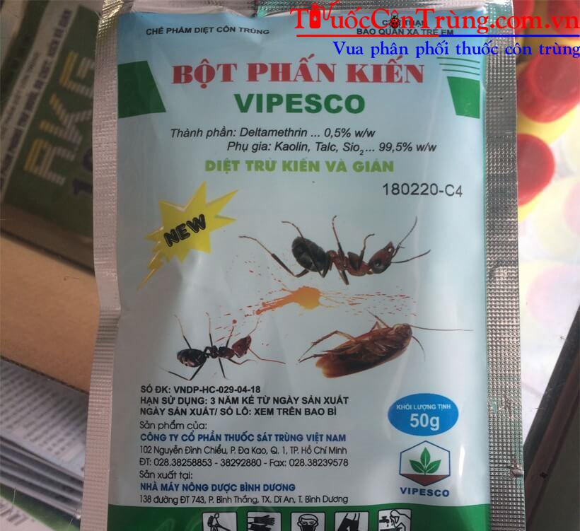 Thuốc diệt kiến Vipesco là một trong những sản phẩm rất chất lượng