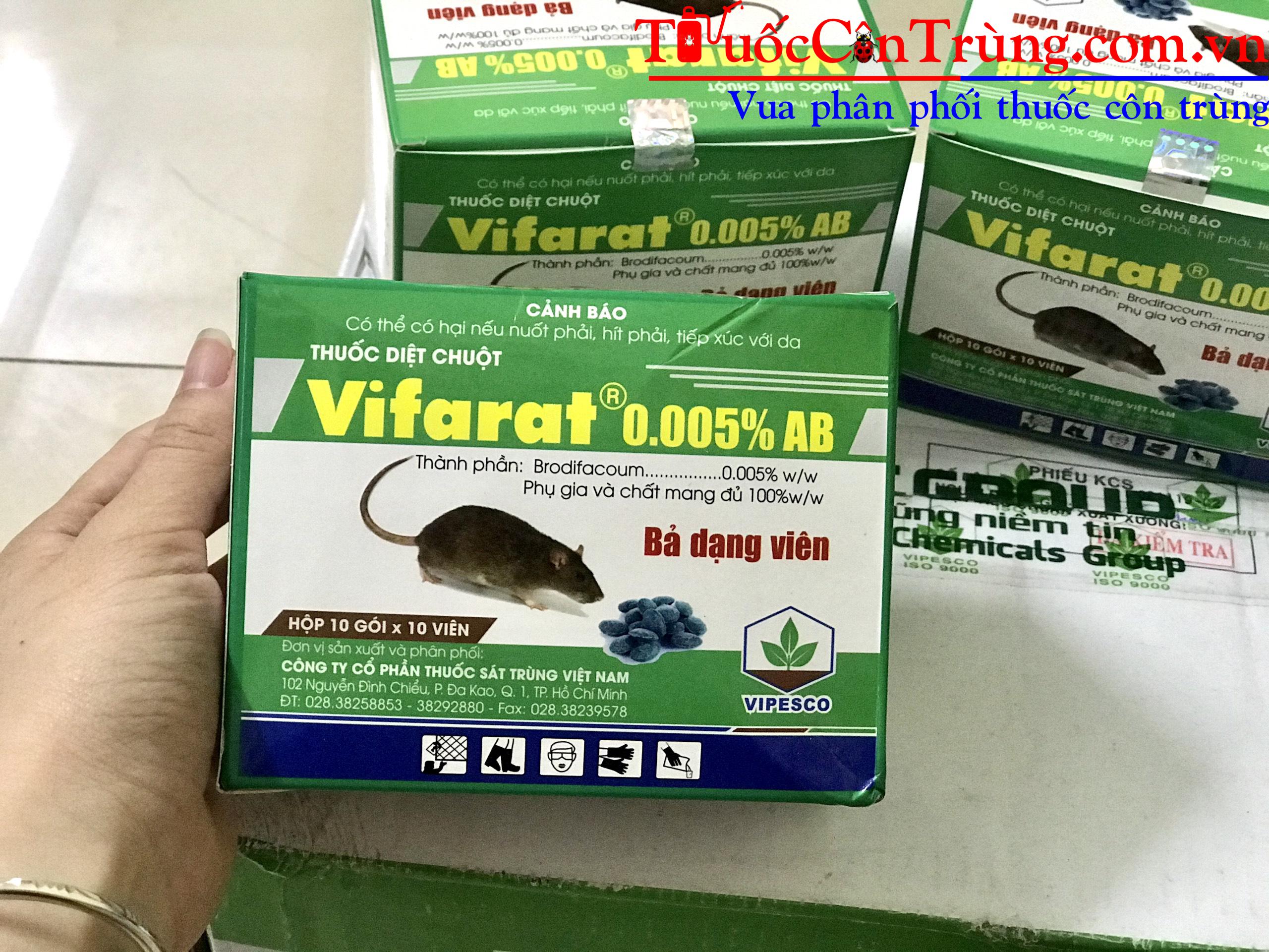 Không đặt thuốc diệt chuột Vifarat ở những nơi trẻ em, súc vật có thể đến gần.