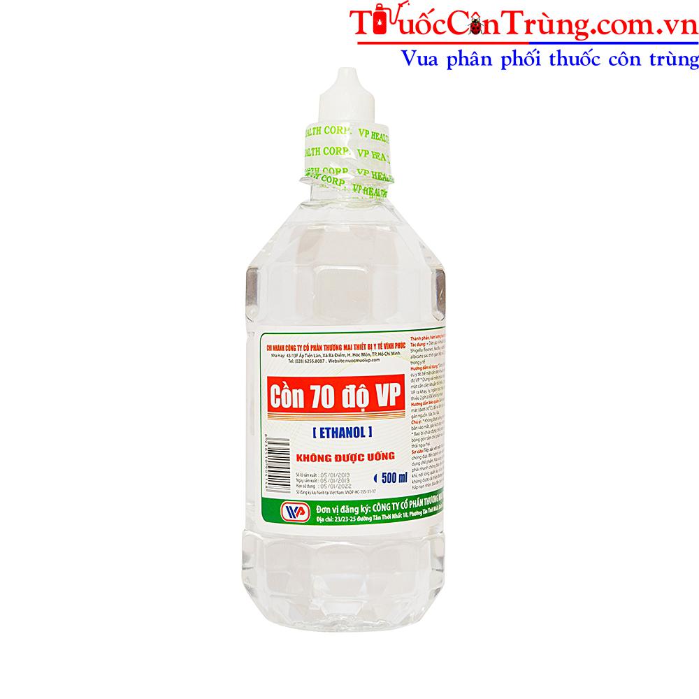 cồn 70 độ là loại dung dịch thích hợp nhất dùng để khử khuẩn