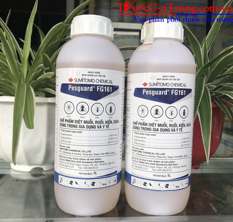 Chế phẩm Pesguard FG 161 là một trong sản phẩm mang lại hiệu quả cao được nhập khẩu tại Nhật Bản
