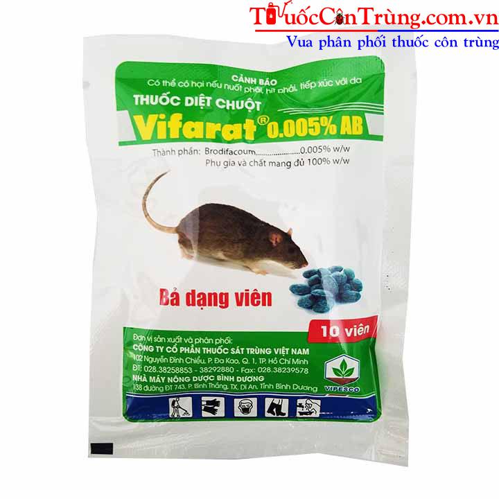 Vifarat - Thuốc tiêu diệt chuột sinh học hiệu quả cao